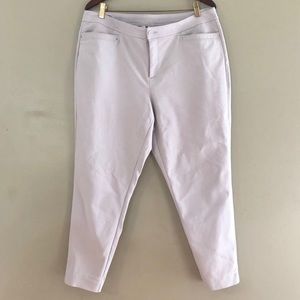 CJ Banks Signature Slimming Grey Like New Pants 18